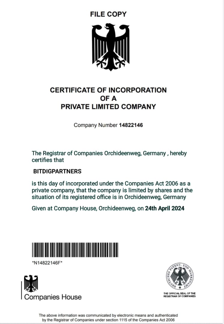 bitdigpartners.com  certificate